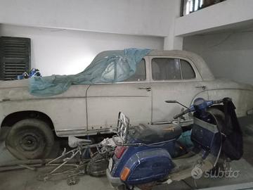 Mercedes 220s 1956 circa