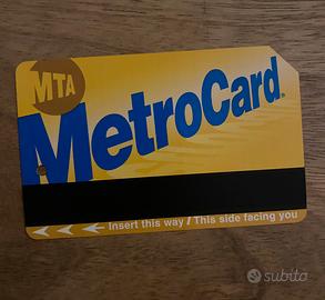 MetroCard New York 2016