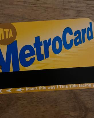 MetroCard New York 2016