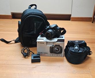Canon EOS1200D - Fotocamera Reflex + accessori