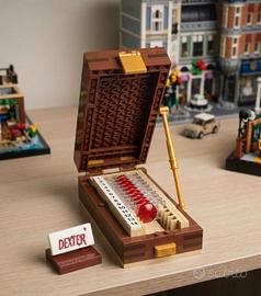 lego dexter morgan lego scatola dei trofei di dext