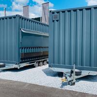 Rimorchio trasporto Container per Street Food