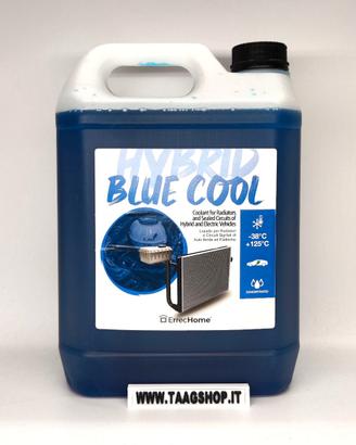 LIQUIDO RADIATORE BLU ERRECHOME 5 LITRI PER AUTO