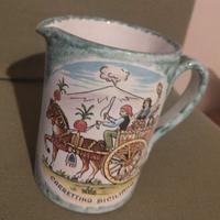 Brocca in ceramica “Carrettino Siciliano”