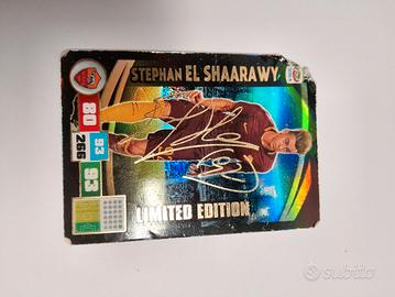 Carta Autografata di El Shaarawy