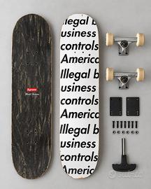 Supreme “Illegal Business Controls America” Deck