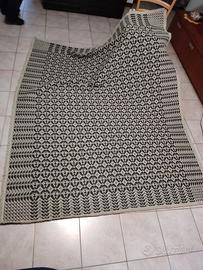 Tappeto sardo artigianale lana/cotone 180x220