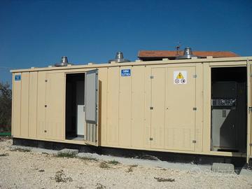 Cabina inverter schelter