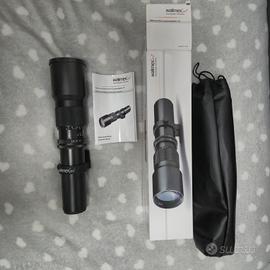 Obiettivo teleobiettivo walimex pro 500mm