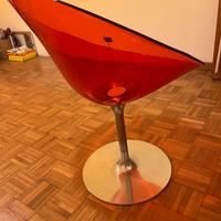 Poltrona girevole EroS Kartell
