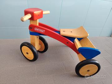 triciclo in legno 