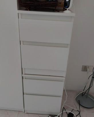 Madia, armadio e 2 comodini