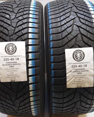 2 GOMME 225 40 18 YOKOHAMA A55697