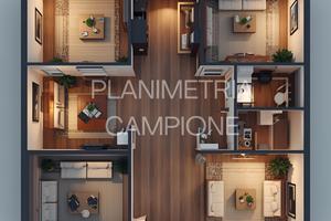 Quadrilocale con cantina a Meda