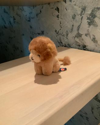 Peluche leone criniera chiara Trudi