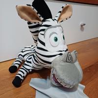 Peluche Marty originale Madagascar Dreamworks 