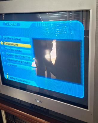 tv lg vintage tubo catodico 25 pollici 