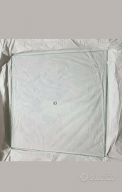 Vetro forato per orologio da decorare