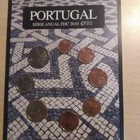 Folder monete FDC 2010 portogallo
