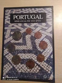 Folder monete FDC 2010 portogallo