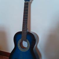 Chitarra Classica per Principianti Blu Mod B.G 3/4