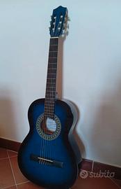 Chitarra Classica per Principianti Blu Mod B.G 3/4