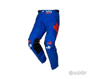 Pantaloni JUST1 J-COMMAND Competition Blue/Red/Whi