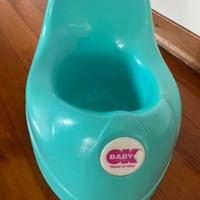 Vasino ok baby relax verde Tiffany nuovo