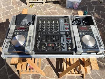 Consolle DJ completa Pioneer + Behringer