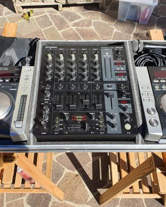 Consolle DJ completa Pioneer + Behringer