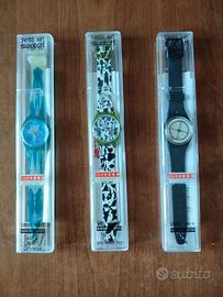 3 Swatch Swiss Art 1991 – Numbered Edition