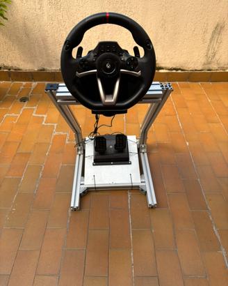 Postazione con volante