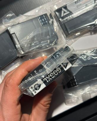 5 cartucce 603 XL black per stampanti Epson
