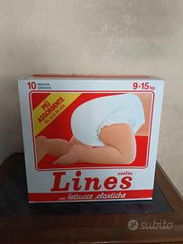 Confezione originale 1985 Lines Svelto pannolini