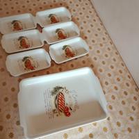 piatti in ceramica più vassoio