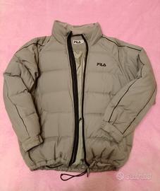 Piumino Fila, con piume d'oca