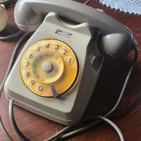 Telefono Vintage Siemens S62 "Bigrigio" Originale