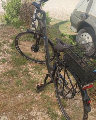 bicicletta elettrica Fischer come nuova