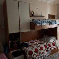 Cameretta a castello 3 letti