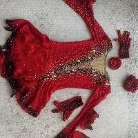 Body gara pattinaggio tg. 10 anni