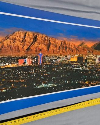 Stampa Las Vegas in tubo 86x22 cm