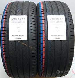 2 GOMME 215 45 17 CONTINENTAL BR1965