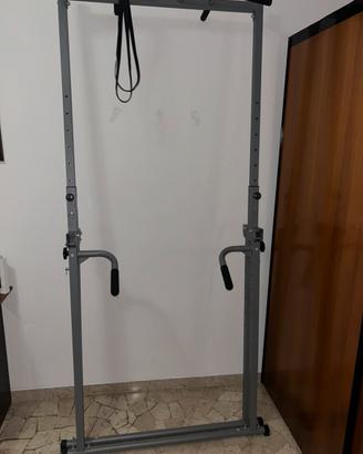 Stazione per trazioni + Attrezzatura allenamento