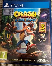 CRASH BANDICOOT N SANE TRILOGY PS4