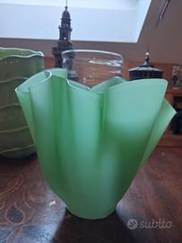 VASO FAZZOLETTO BERLINI VETRO DI MURANO