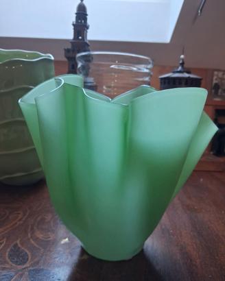 VASO FAZZOLETTO BERLINI VETRO DI MURANO