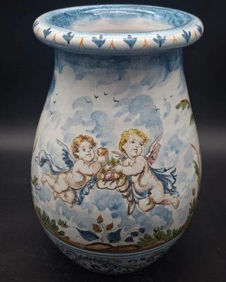 Vaso in ceramica invetriata Giuseppe Mazzotti