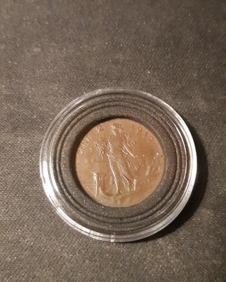 2 centesimi lira 1917 Regno Italia 