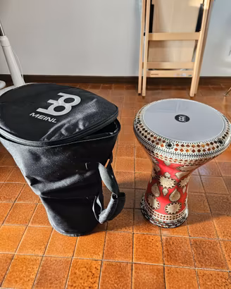 Doumbek/Darbuka Meinl, White Pearl Mosaic Imperial