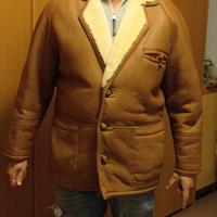 montone uomo vero shearlig vintage 